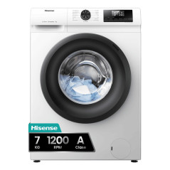 Hisense WFQP701219VM lavatrice Caricamento frontale 7 kg 1200 Giri min Bianco