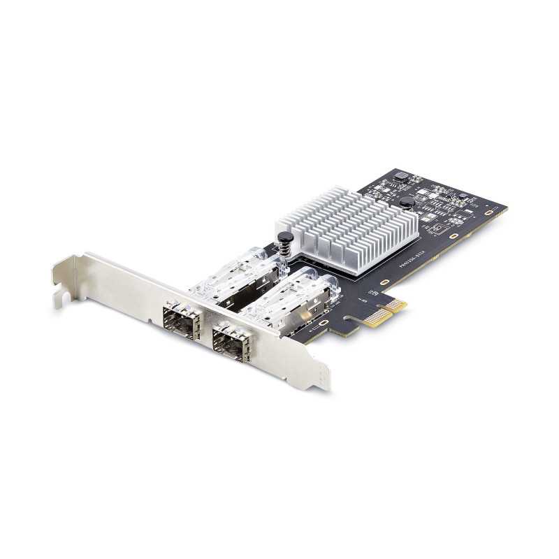 StarTech.com Scheda di Rete SFP GbE a 2 Porte, PCIe 2.1 x1, Intel I210-IS, Controller 1GbE, 1000BASE rame/fi P021GI-NETWORK-CARD StarTech.com Scheda di Rete SFP GbE a 2 Porte, PCIe 2.1 x1, Intel I210-IS, Controller 1GbE, 1000BASE rame/fi P021GI-NETWORK-CARD