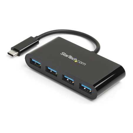 StarTech.com Hub USB 3.0 a 4 porte - USB-C a 4 USB-A - Alimentazione a bus HB30C4AB