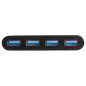 StarTech.com Hub USB 3.0 a 4 porte - USB-C a 4 USB-A - Alimentazione a bus HB30C4AB