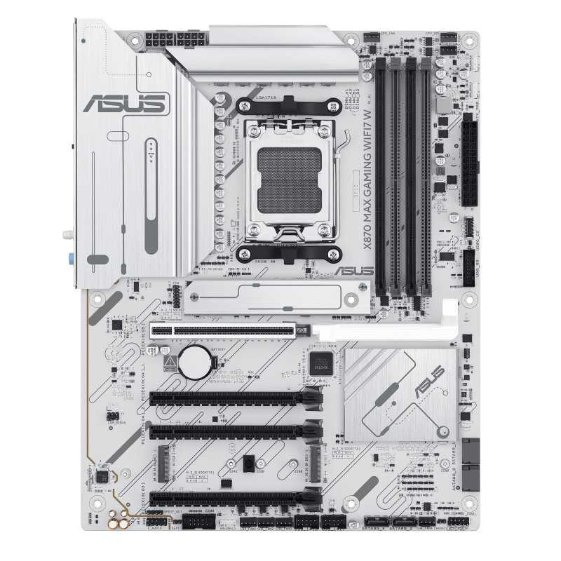 ASUS X870 MAX GAMING WIFI7 W AMD X870 Socket AM5 ATX ASUS X870 MAX GAMING WIFI7 W AMD X870 Socket AM5 ATX