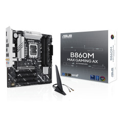 ASUS B860M MAX GAMING AX Intel B860 LGA 1851 (Socket V1) micro ATX