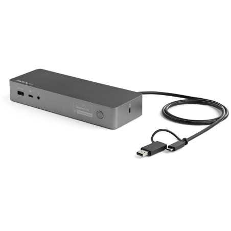StarTech.com Docking station USB-C e USB-A - Docking station universale per portatili, doppio 4K DP e HDMI, 100W PD DK30C2DPEPUE