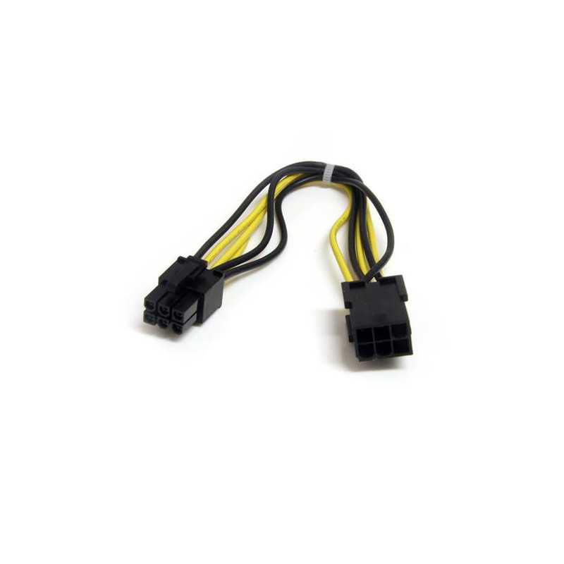 StarTech.com Cavo di estensione alimentatore PCI Express 6 pin 20 cm StarTech.com Cavo di estensione alimentatore PCI Express 6 pin 20 cm