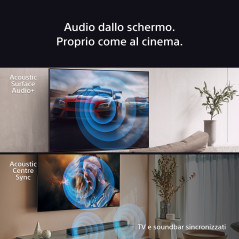 Sony BRAVIA 8 OLED 65 Pollici 4K HDR Google Smart TV (2024) | Gaming Menu per PlayStation 5, IMAX Enhanced, Dolby Vision Atmos,