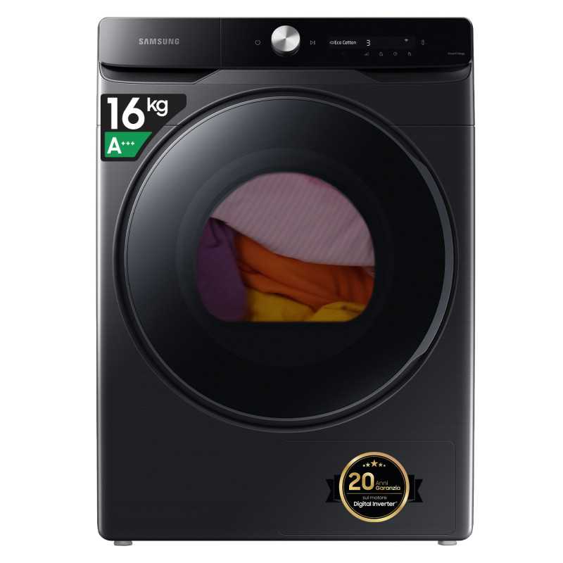 Samsung DV16DG8600BVU3 asciugatrice Libera installazione Caricamento frontale 16 kg A+++ Nero