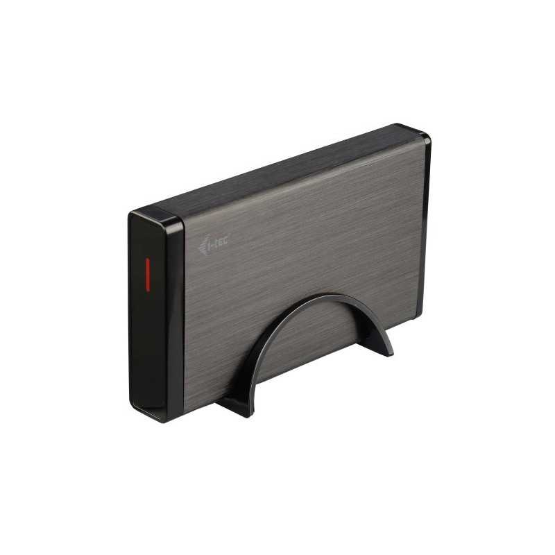 i-tec MYSAFE35U401 contenitore di unità di archiviazione Custodia per Disco Rigido (HDD) Nero, Metallico 3.5" i-tec MYSAFE35U401 contenitore di unità di archiviazione Custodia per Disco Rigido (HDD) Nero, Metallico 3.5"
