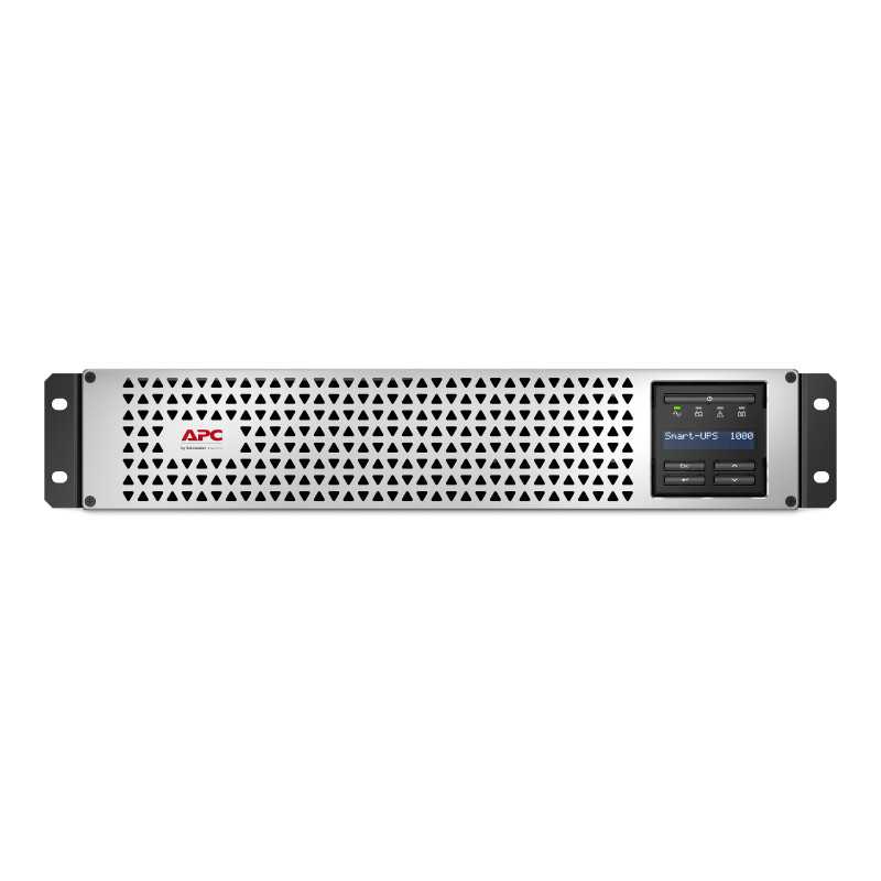 APC SMTL1000RMI2UC Smart-UPS Lithium Ion Short Depth 1000VA 230V with SmartConnect gruppo di continuità (UPS) A linea interattiv