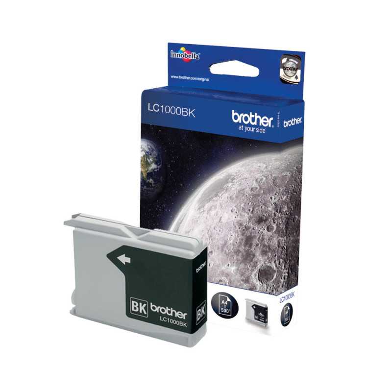 Brother LC1000BK cartuccia d'inchiostro 1 pz Originale Nero Brother LC1000BK cartuccia d'inchiostro 1 pz Originale Nero