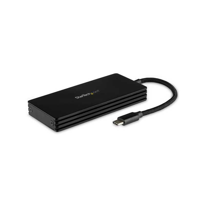 StarTech.com Enclosure M.2 SSD per Drive M.2 SATA - USB 3.1 (10Gbps) - USB-C SM21BMU31CI3
