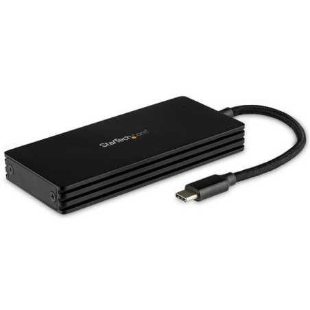 StarTech.com Enclosure M.2 SSD per Drive M.2 SATA - USB 3.1 (10Gbps) - USB-C SM21BMU31CI3