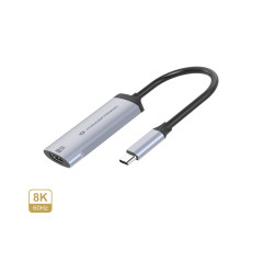Conceptronic ABBY23G adattatore grafico USB 7680 x 4320 Pixel Argento