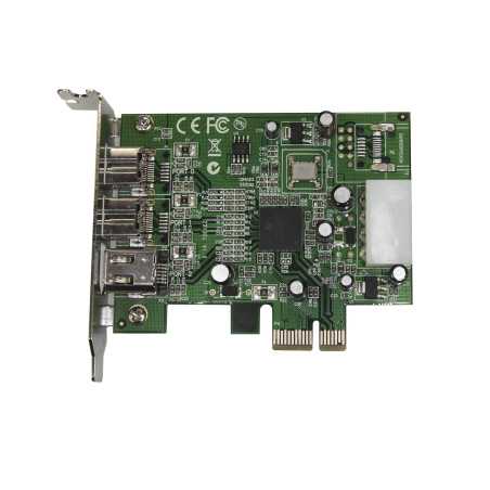 StarTech.com Scheda adattatore PCI Express FireWire 2b 1a 1394 a basso profilo - 3 porte PEX1394B3LP