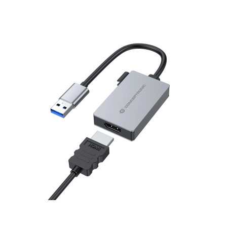 Conceptronic ABBY22G adattatore grafico USB 1920 x 1080 Pixel Grigio