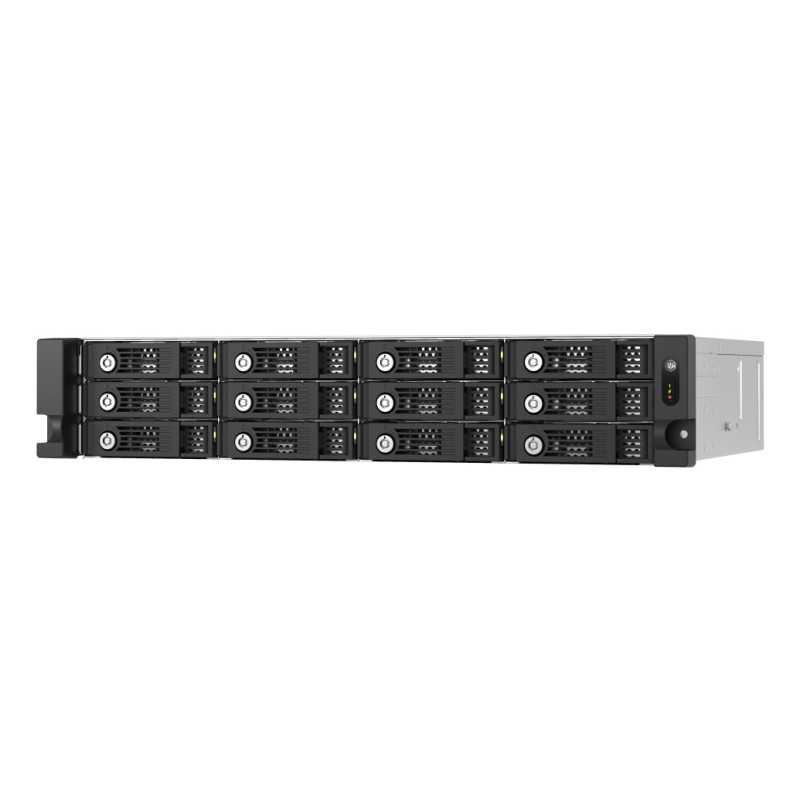 QNAP TL-R1200PES-RP contenitore di unità di archiviazione Box esterno HDD/SSD Nero, Grigio 2.5/3.5" QNAP TL-R1200PES-RP contenitore di unità di archiviazione Box esterno HDD/SSD Nero, Grigio 2.5/3.5"