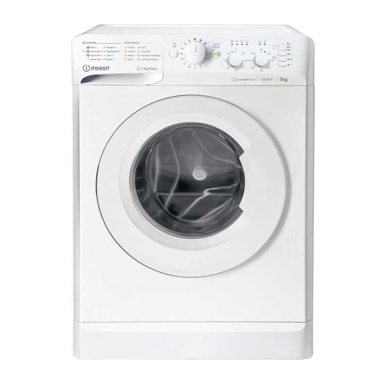 Indesit MTWC 71296 W IT lavatrice Caricamento frontale 7 kg 1200 Giri/min Bianco