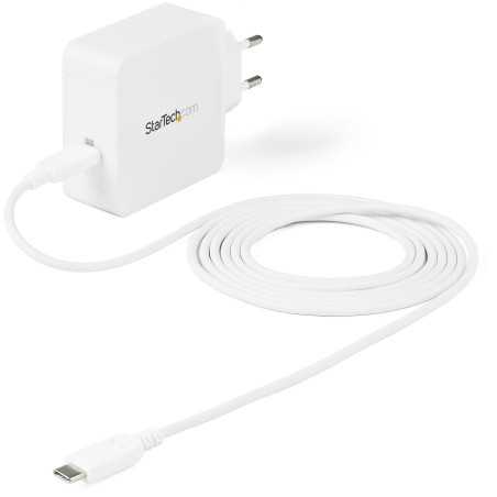 StarTech.com Caricatore USB C da parete - Alimentatore USB C per laptop 60W PD - Cavo da 2 m - Adattatore di alimentazio WCH1CEU