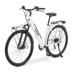 Nilox NXEBJ7WH bicicletta elettrica Bianco Alluminio 71,1 cm (28") 27,5 kg Litio