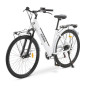 Nilox NXEBJ7WH bicicletta elettrica Bianco Alluminio 71,1 cm (28") 27,5 kg Litio