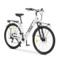 Nilox NXEBJ7WH bicicletta elettrica Bianco Alluminio 71,1 cm (28") 27,5 kg Litio