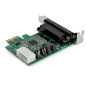 StarTech.com Scheda adattatore seriale PCI Express RS232 a 4 porte - Scheda controller host seriale PCIe RS232 - PCIe a seriale