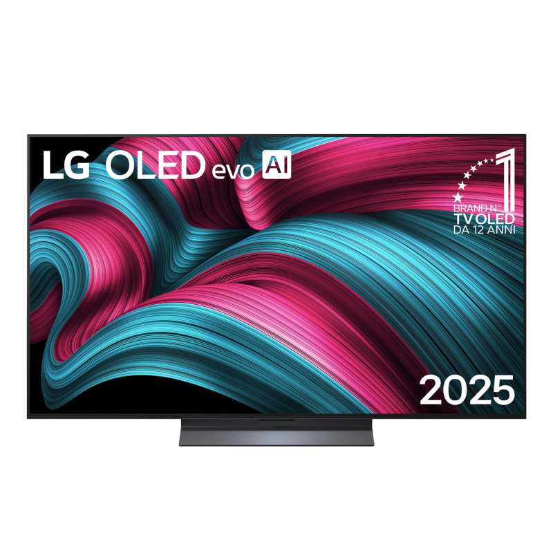 LG OLED evo AI OLED55C55LA TV Serie C5 55'' 4K, α9 Gen8, Brightness Booster, 40W, 4 HDMI, VRR 144Hz, Smart TV WebOS 25 LG OLED evo AI OLED55C55LA TV Serie C5 55'' 4K, α9 Gen8, Brightness Booster, 40W, 4 HDMI, VRR 144Hz, Smart TV WebOS 25