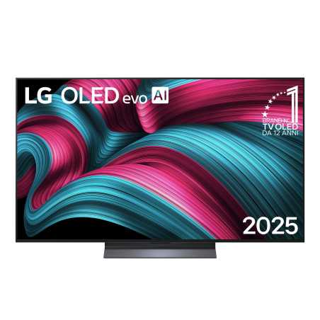 LG OLED evo AI OLED55C55LA TV Serie C5 55'' 4K, α9 Gen8, Brightness Booster, 40W, 4 HDMI, VRR 144Hz, Smart TV WebOS 25