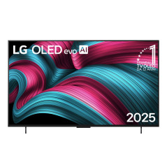 LG OLED evo AI OLED42C55LA TV Serie C5 42'' 4K, α9 Gen8, Dolby Vision, 20W, 4 HDMI, VRR 144Hz, Smart TV WebOS 25