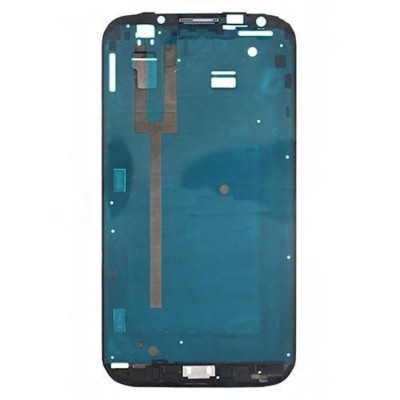 Central Frame Body For Samsung Galaxy Note Ii N7100 Silver