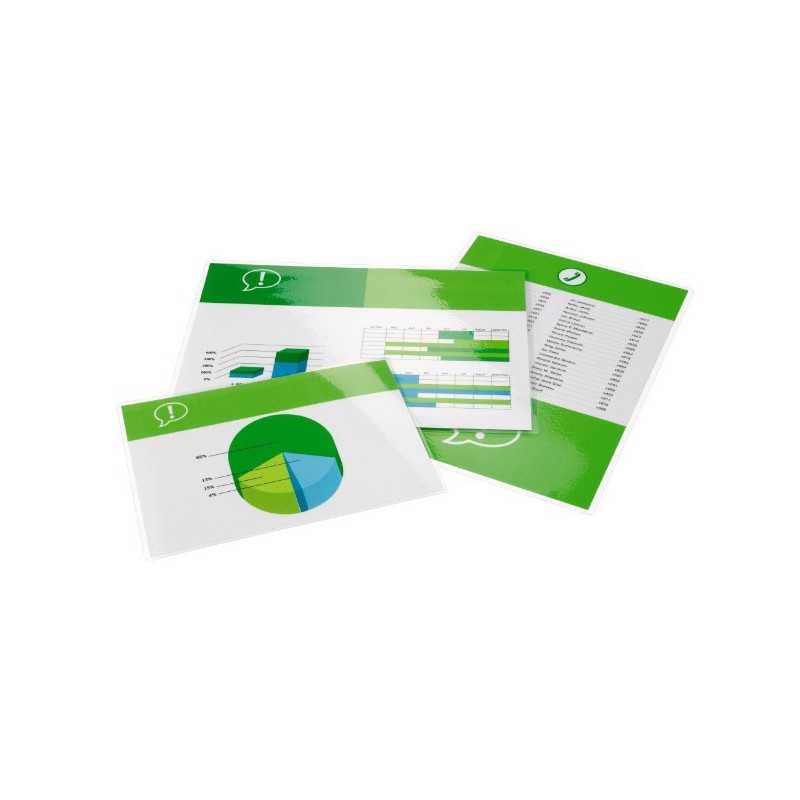 GBC Pouch per plastificazione documenti A4 2x175mic lucide (100)