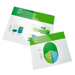 GBC Pouch per plastificazione documenti A4 2x100mic lucide (100)