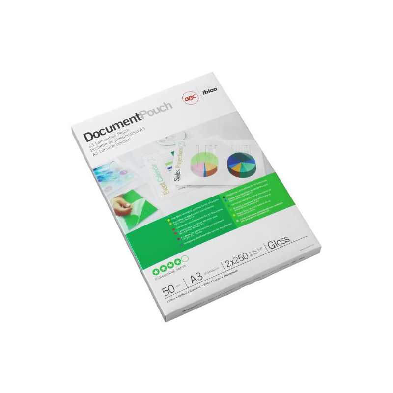 GBC POUCH.A3 RETAIL 3MIL/75MY 25PZ GBC POUCH.A3 RETAIL 3MIL/75MY 25PZ