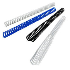 GBC Dorsi ClickBind trasparenti effetto ghiaccio 8 mm (50)