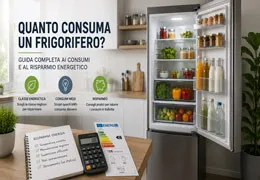 Quanto consuma un frigorifero? Guida completa ai consumi e al risparmio energetico